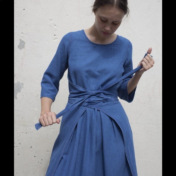 Madewell Dresses & Skirts - Caron Callahan Hester Dress Indigo